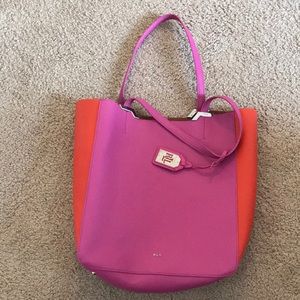 Pink & Orange Ralph Lauren Bag Tote